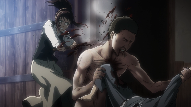 Illustration for article titled Attack on Titan Season 2 - "I'm Home" - Episode 27 Impressions